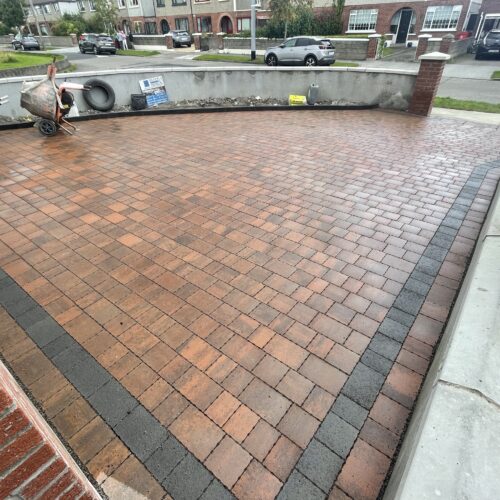 New Driveway and Patio in Glasnevin