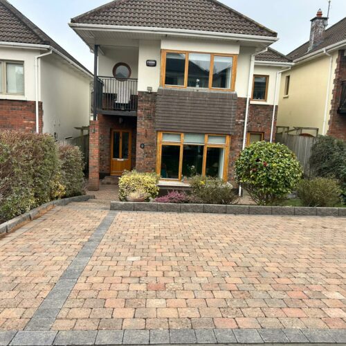 New Steps and Driveway Power-Washing in Stepaside, Co. Dublin
