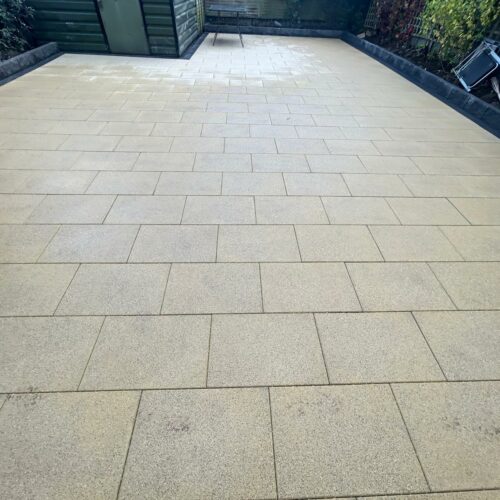 Patio with Granite Slabs in Kilcock, Co. Kildare
