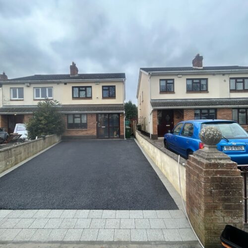Asphalt Driveway with Paved Apron and Border in Clonsilla, Dublin