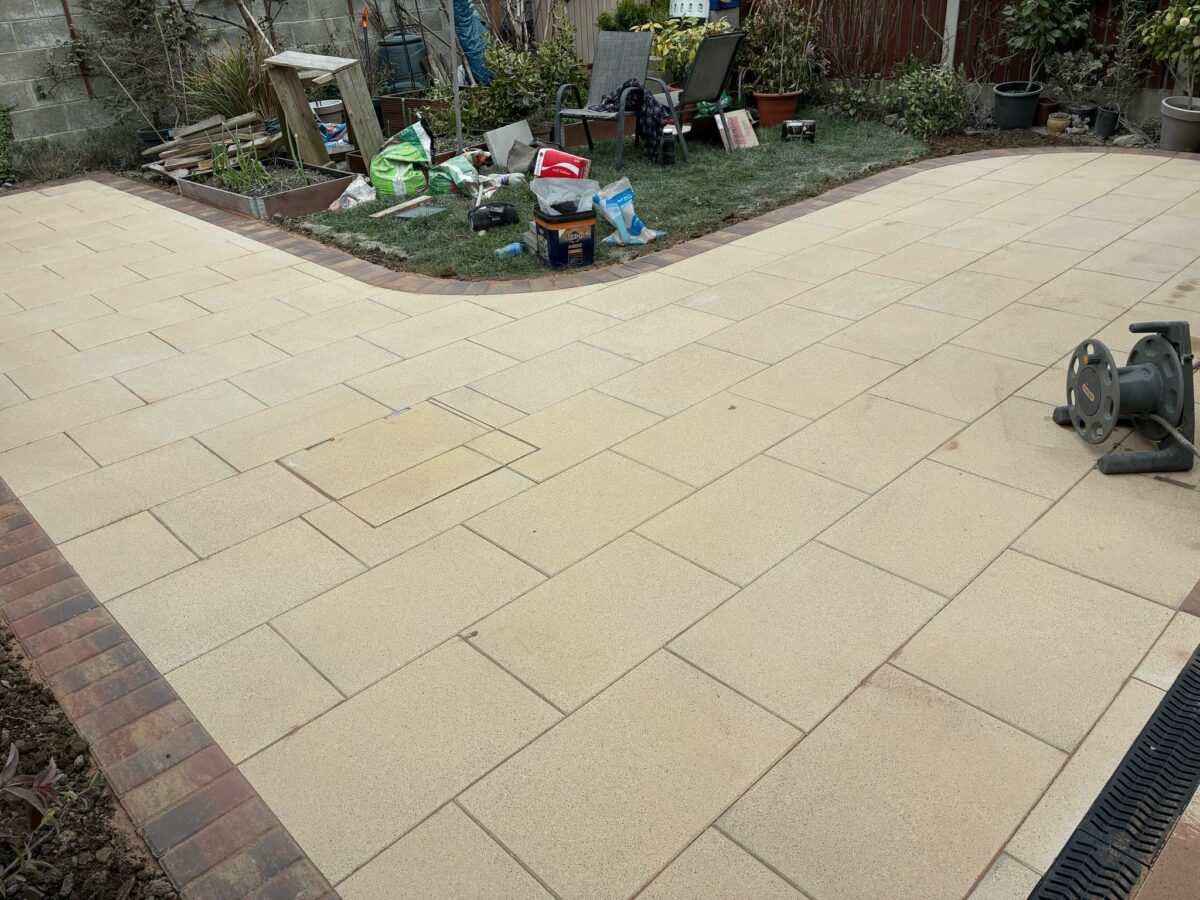 New Patio in Lusk, Dublin