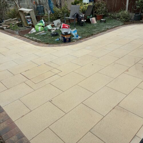 New Patio in Lusk, Dublin