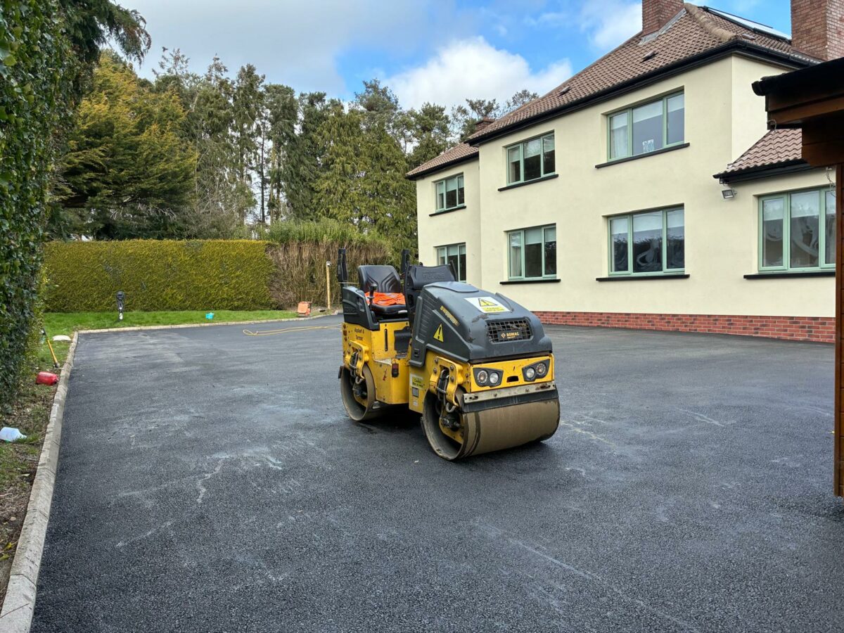 Asphalt Driveway Project Swords, Co. Dublin