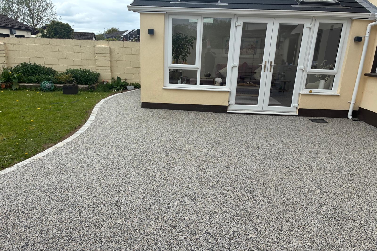 Resin Bound Patio in Kilcock, Co. Kildare
