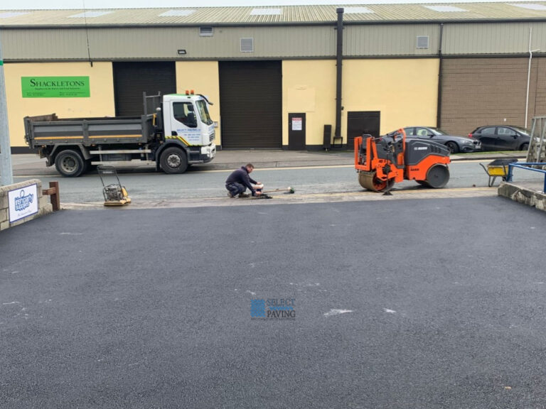 Asphalt Carpark for Irish Party Supplies in Ashbourne, Co. Meath