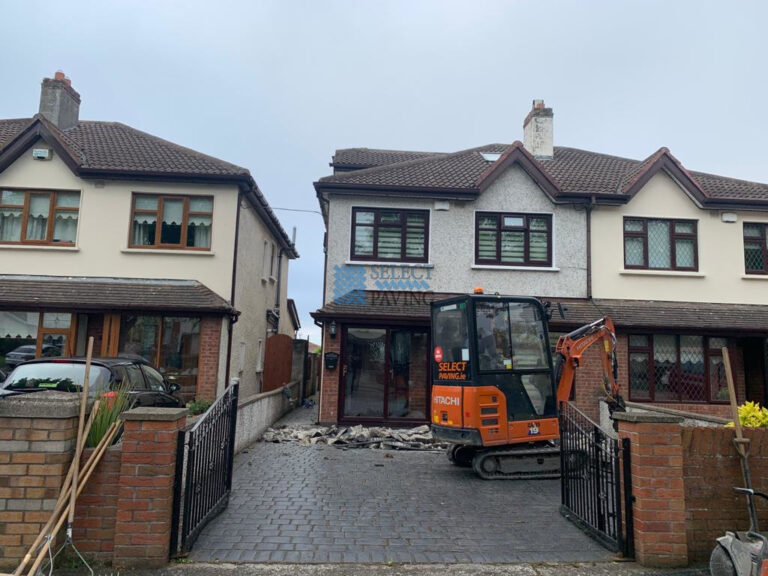 Asphalt Driveway with Granite Borderline in Palmerstown, Dublin