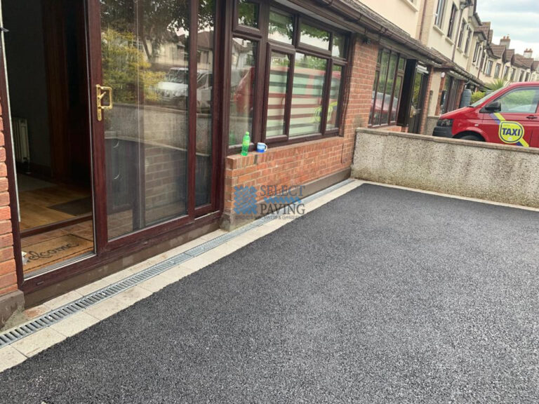 Asphalt Driveway with Granite Borderline in Palmerstown, Dublin