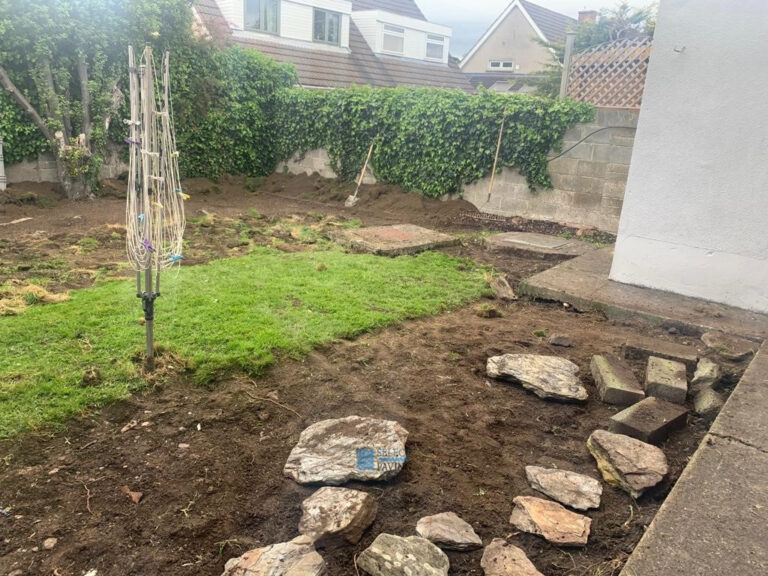 Asphalt Driveway with Granite Slabbed Patio in Blackrock, Dublin