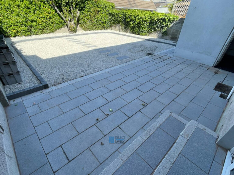 Asphalt Driveway with Granite Slabbed Patio in Blackrock, Dublin