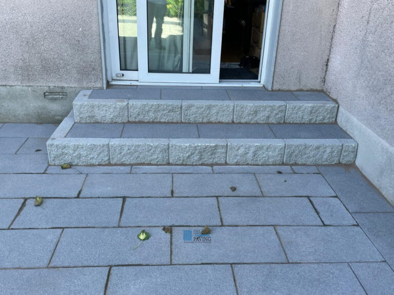 Asphalt Driveway with Granite Slabbed Patio in Blackrock, Dublin