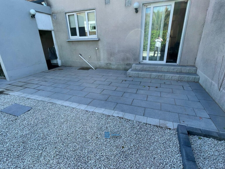 Asphalt Driveway with Granite Slabbed Patio in Blackrock, Dublin
