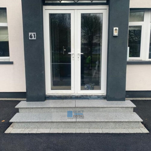 Asphalt Driveway with Plastered Walls and Fencing in Raheny, Dublin