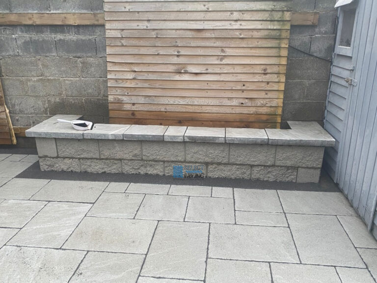 Belvedere Patio with Charcoal Grey Borderline in Blanchardstown, Dublin