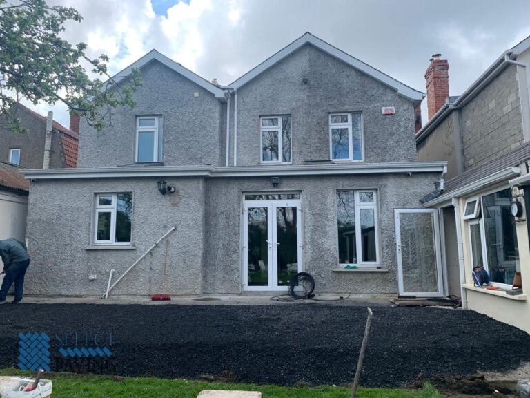 Buff Granite Slabbed Patio in Ranelagh, Dublin