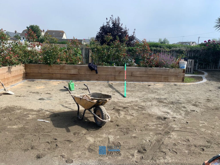 Gravel Driveway with Brick Borderlines in Donabate, Dublin