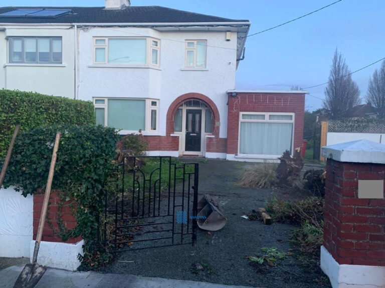 Gravel Driveway with Cobblestones, Kerbing and New Step in Terenure, Dublin