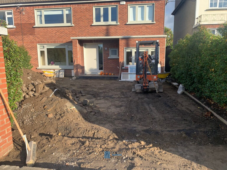Gravel Driveway with Granite Pathway, Apron and Doorstep in Blackrock, Dublin