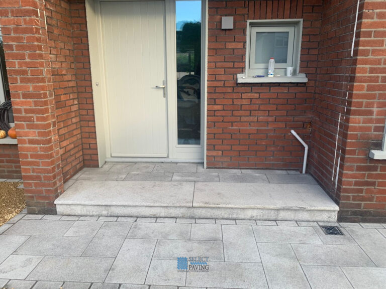 Gravel Driveway with Granite Pathway, Apron and Doorstep in Blackrock, Dublin