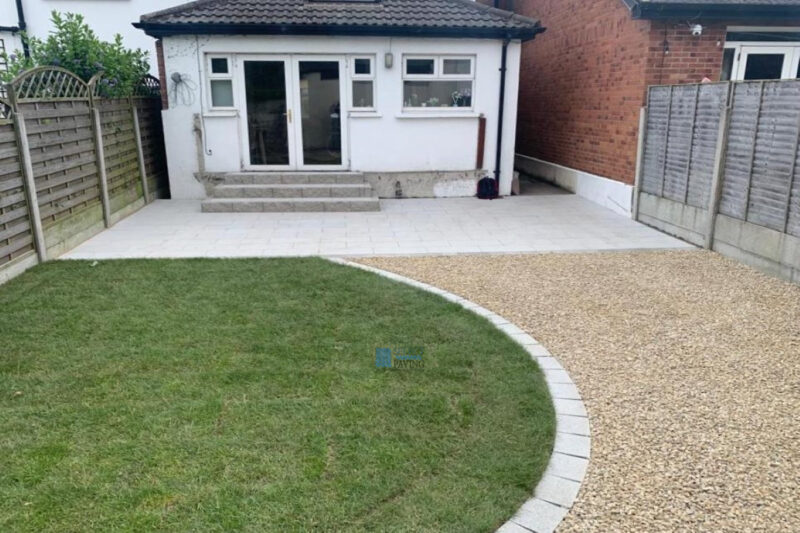 Gravelled Driveway and Patio in Clontarf, Dublin