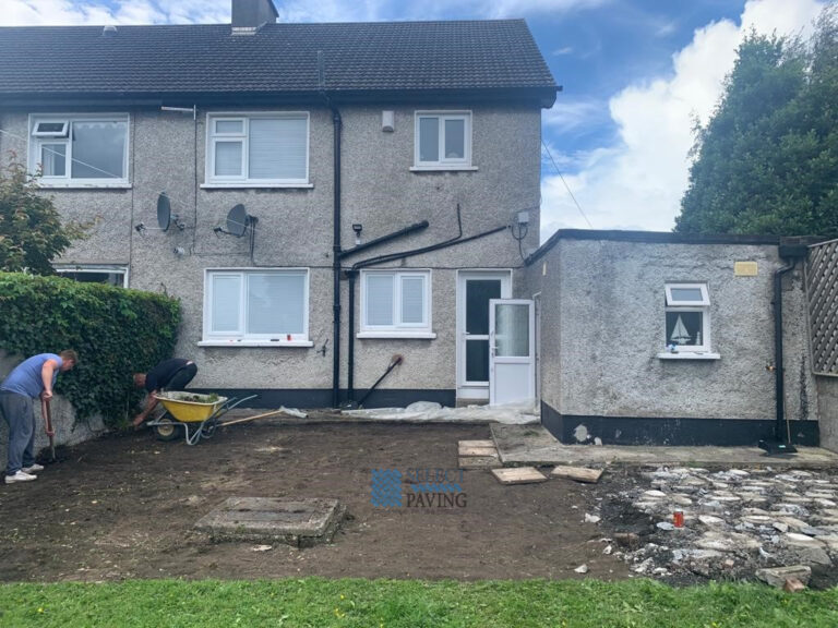 New Slabbed Patio in Stillorgan, Dublin