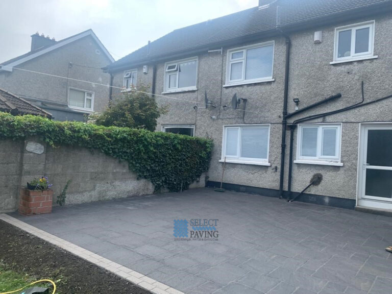 New Slabbed Patio in Stillorgan, Dublin