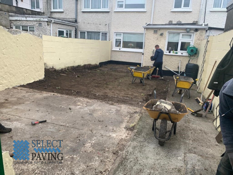 Patio, Pathway and Lawn Installation in Donaghmede, Dublin