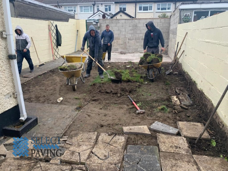 Patio, Pathway and Lawn Installation in Donaghmede, Dublin