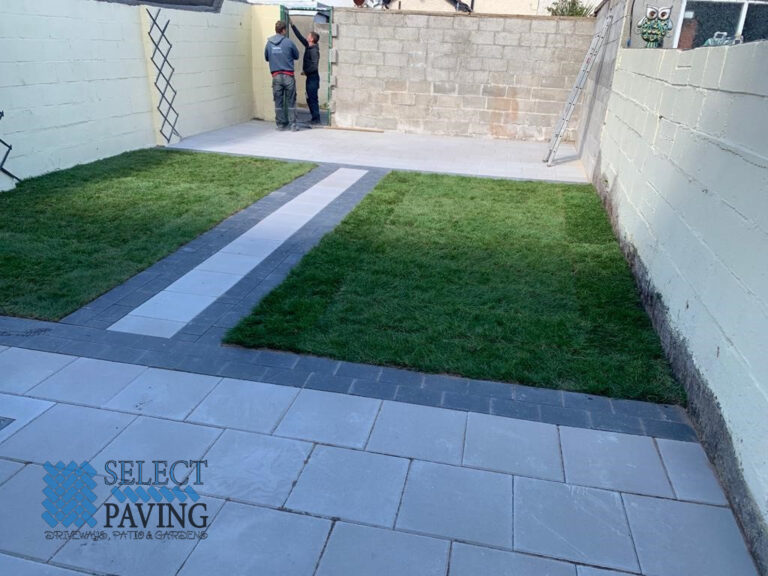 Patio, Pathway and Lawn Installation in Donaghmede, Dublin