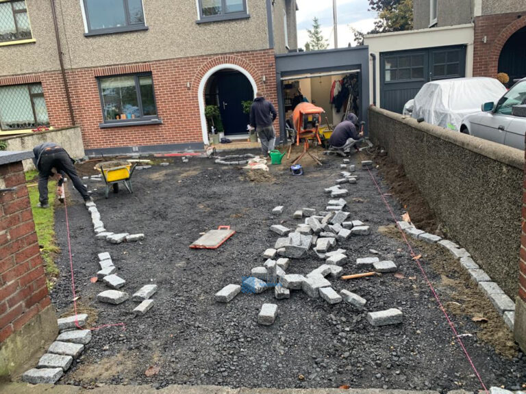 SMA Tarmac Driveway with Granite Cobbles in Glasnevin, Dublin