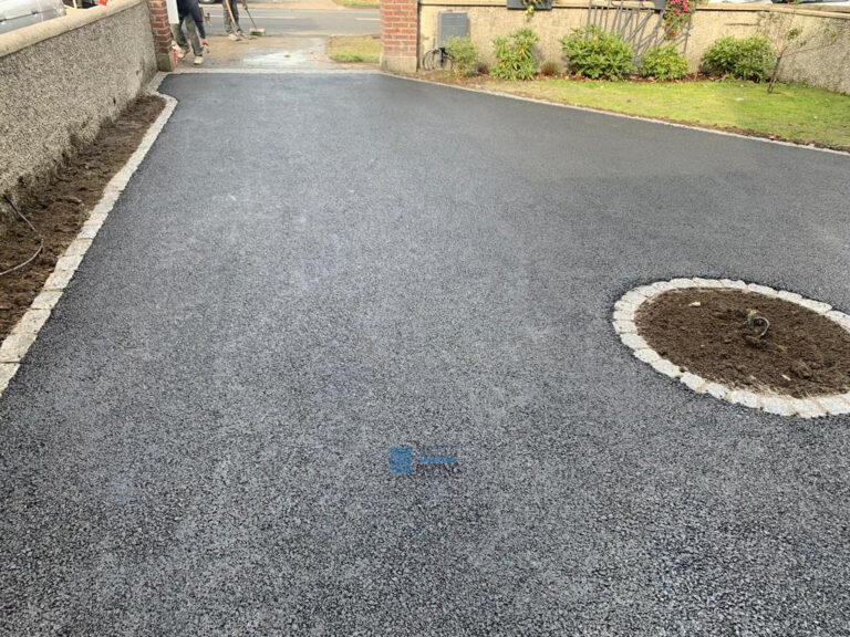 SMA Tarmac Driveway with Granite Cobbles in Glasnevin, Dublin