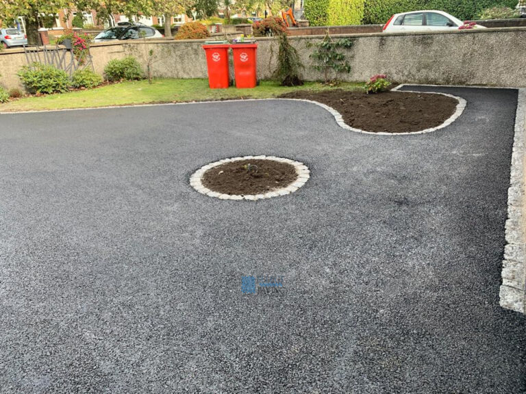 SMA Tarmac Driveway with Granite Cobbles in Glasnevin, Dublin