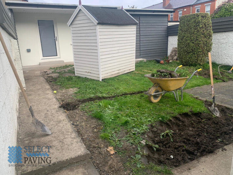Silver Granite Patio in Glasnevin, Dublin