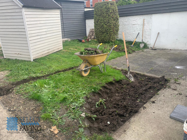 Silver Granite Patio in Glasnevin, Dublin
