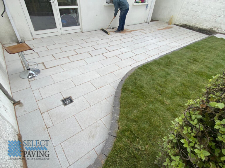 Silver Granite Patio in Glasnevin, Dublin