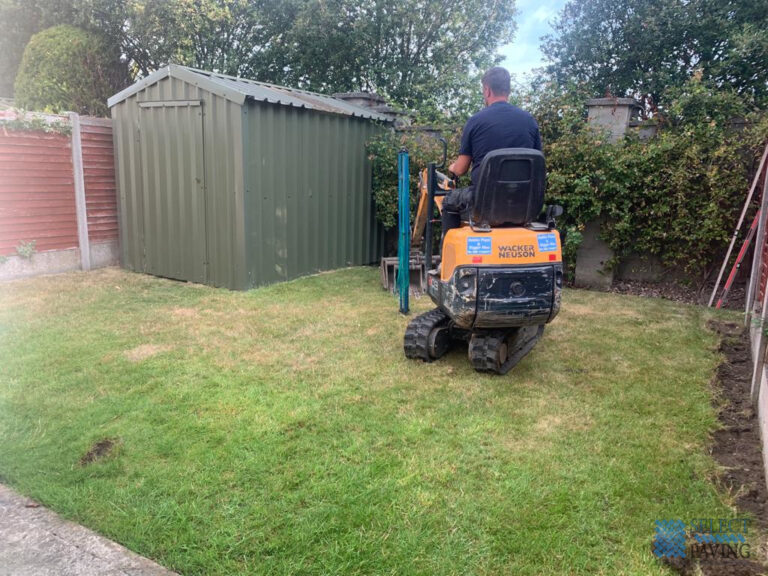 Slabbed Patio in Beaumont, Dublin