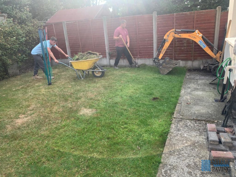 Slabbed Patio in Beaumont, Dublin