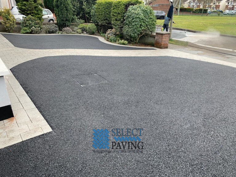 Tarmac Driveway with Granite Pathway in Castleknock, Dublin