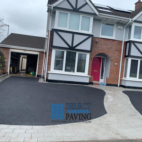 Tarmac Driveway with Granite Pathway in Castleknock, Dublin