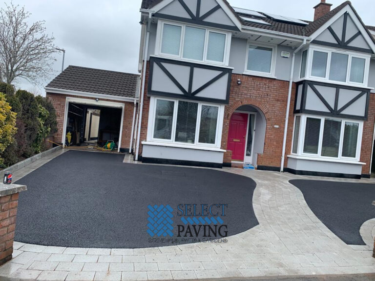 Tarmac Driveway with Granite Pathway in Castleknock, Dublin