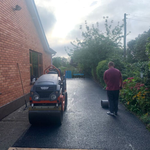 Tarmacadam Driveway with ACO Drains in Dunboyne, Co. Meath