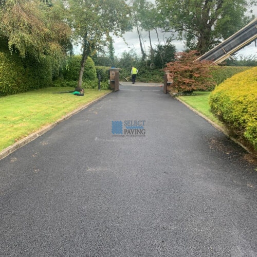 Tarmacadam Driveway with ACO Drains in Dunboyne, Co. Meath