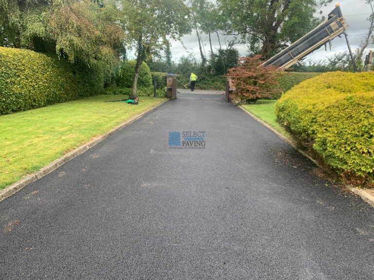 Tarmacadam Driveway with ACO Drains in Dunboyne, Co. Meath