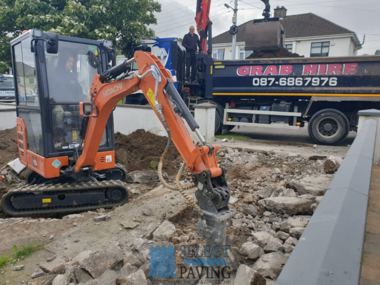 Asphalt Driveway with Brick Borderline in Swords, Dublin