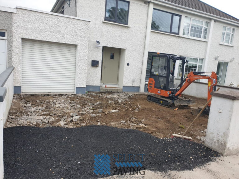 Asphalt Driveway with Brick Borderline in Swords, Dublin
