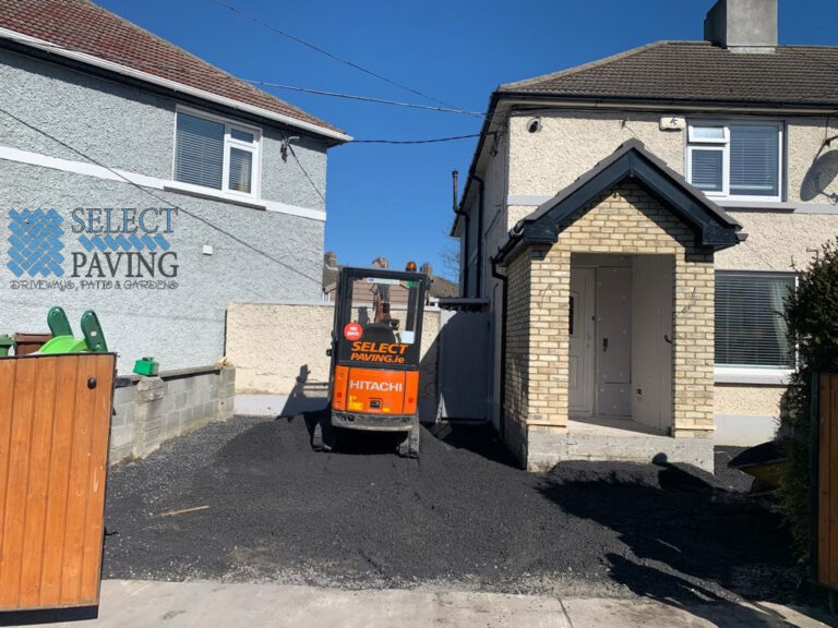 Asphalt Driveway with Cobbled Border in Whitehall, Dublin