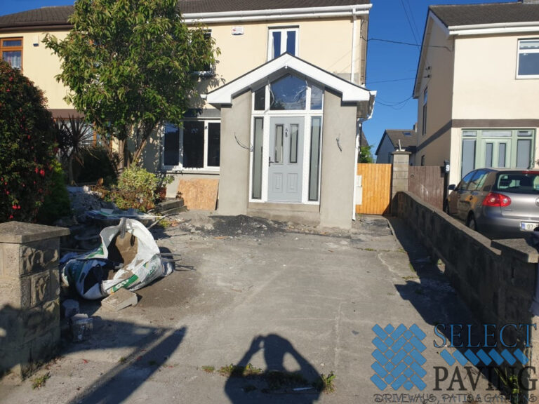 Asphalt Driveway with Flagstone Apron in Rathfarnham, Dublin
