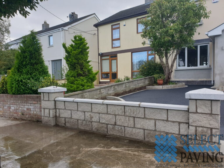 Asphalt Driveway with Flagstone Apron in Rathfarnham, Dublin