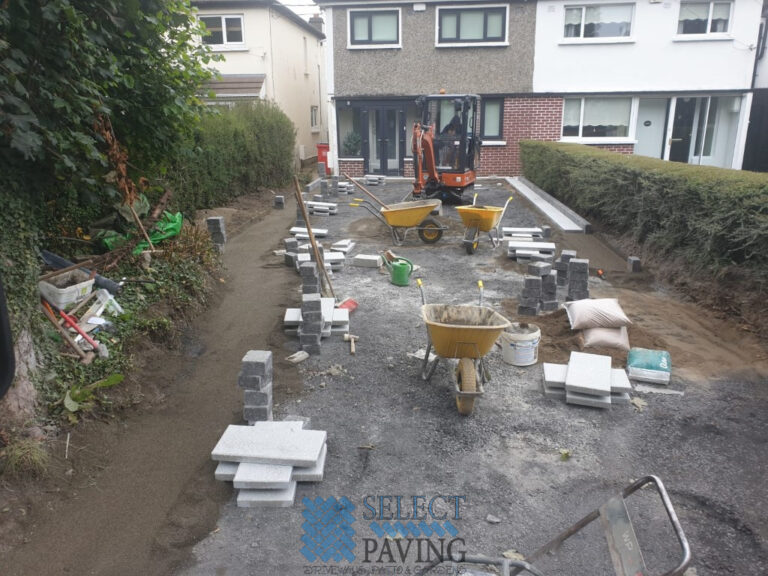 Asphalt Driveway with Granite Borderline in Artane, Dublin