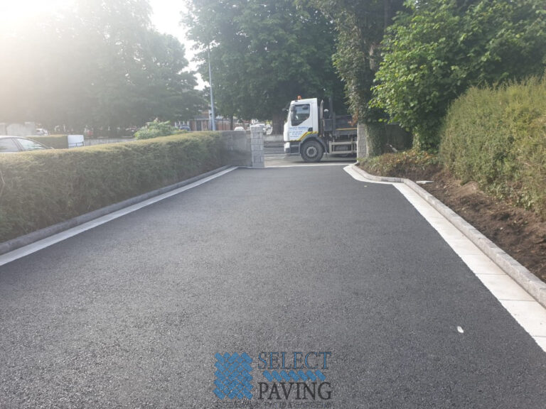 Asphalt Driveway with Granite Borderline in Artane, Dublin