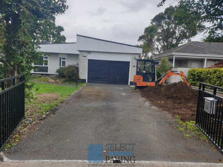 Asphalt Driveway with Granite Borderline in Cabinteely, Dublin